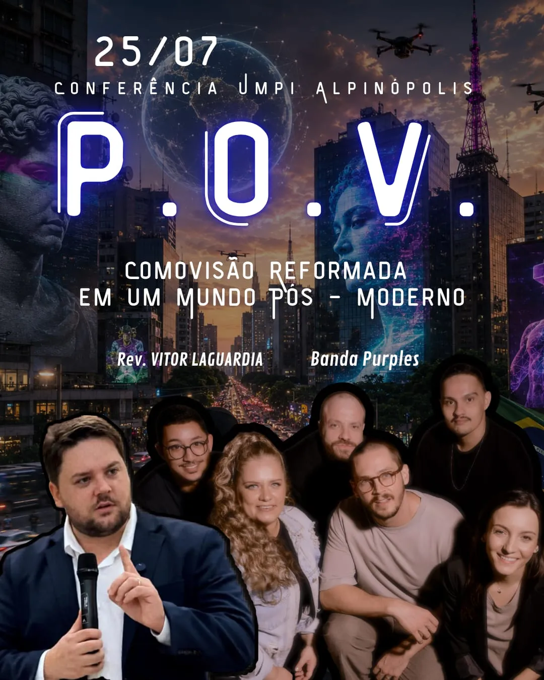 Conferência UMPI - P.O.V. - Cosmovisão Reformada em um Mundo Pós-Moderno